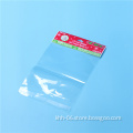 Clear OPP Plastic Packing Bags with Header and Self adhesive